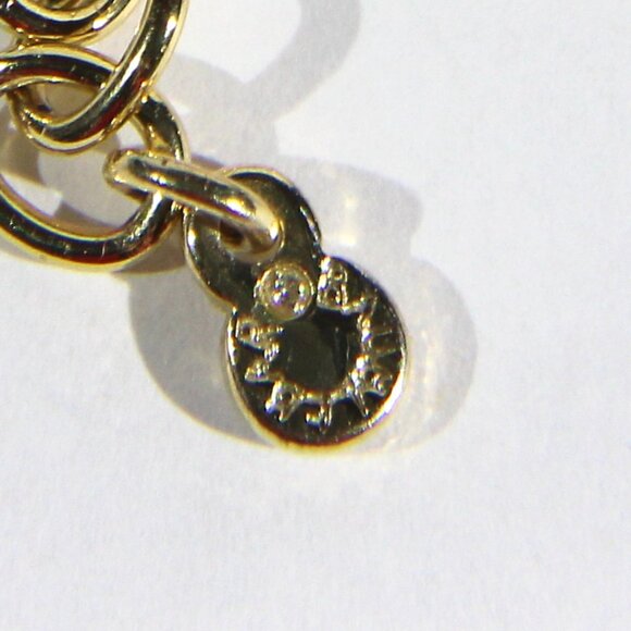 BaubleBar Gold Tone Paperclip Link Bracelet - Picture 6 of 6